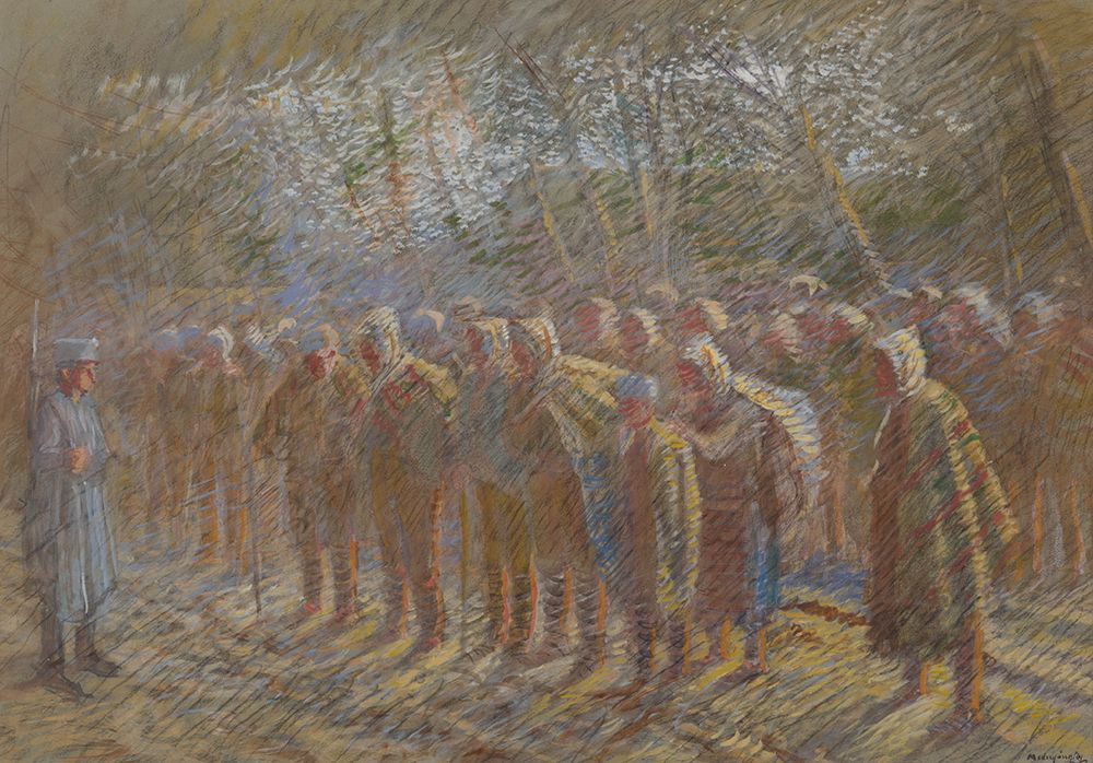 Prisoners of War art print by Laszlo Mednyanszky for $57.95 CAD