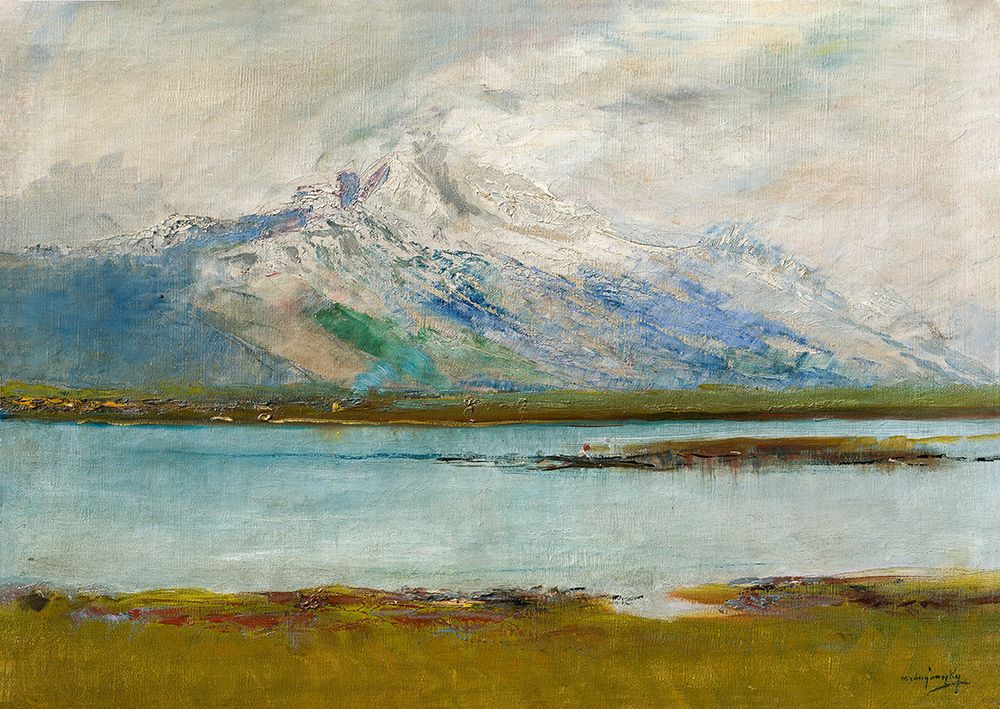 Tatra Mountain Landscape art print by Laszlo Mednyanszky for $57.95 CAD