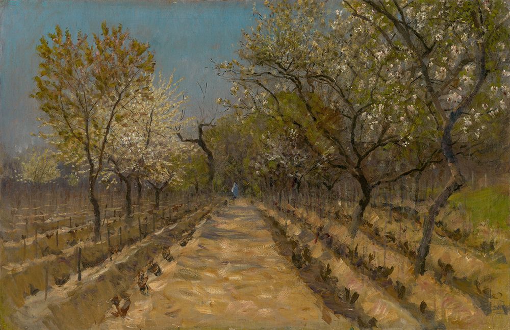 Vineyard art print by Laszlo Mednyanszky for $57.95 CAD