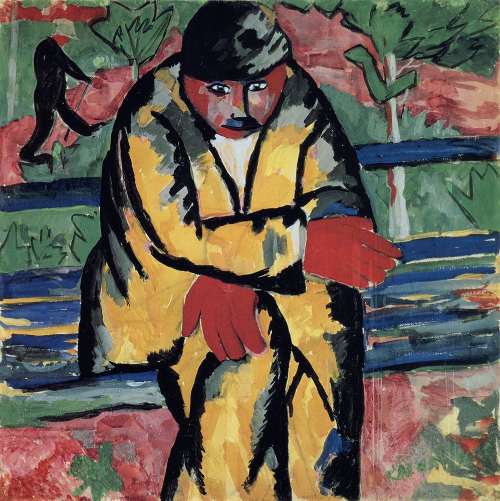 On the Boulevard 1911 art print by Kazimir Malevich for $57.95 CAD