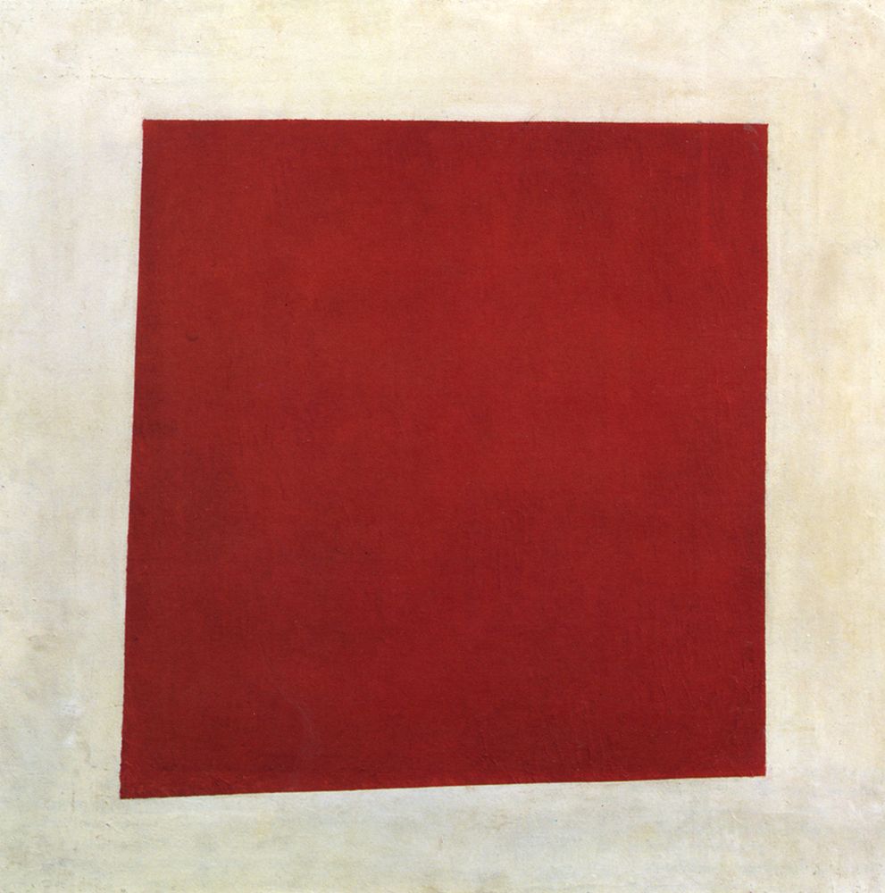 Red Square, Peasant Woman in 2 Dimensions 1915 art print by Kazimir Malevich for $57.95 CAD