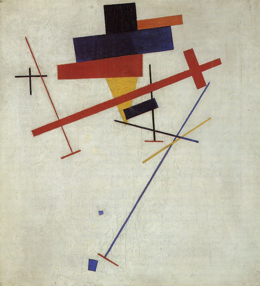 Suprematism painting 1915 art print by Kazimir Malevich for $57.95 CAD