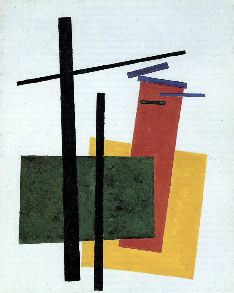 Suprematist Composition 1915 art print by Kazimir Malevich for $57.95 CAD