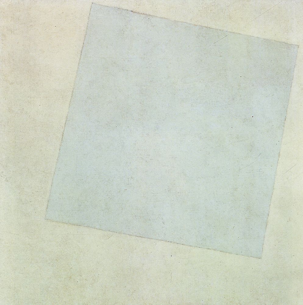 Suprematist Composition, White on White ca 1918 art print by Kazimir Malevich for $57.95 CAD