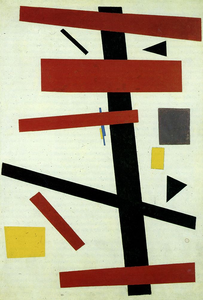 Supremus no. 50 1915 art print by Kazimir Malevich for $57.95 CAD