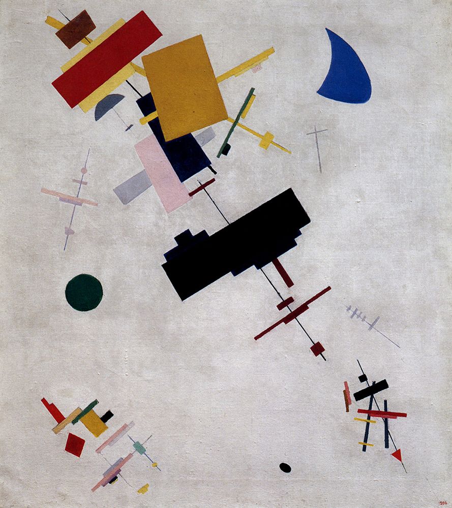 Supremus no. 56 1916 art print by Kazimir Malevich for $57.95 CAD