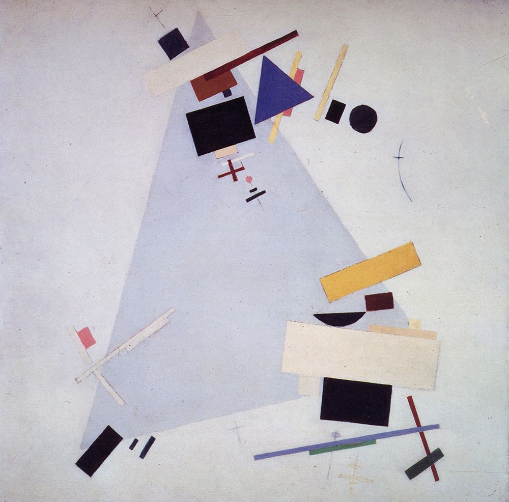 Supremus no. 57 1916 art print by Kazimir Malevich for $57.95 CAD