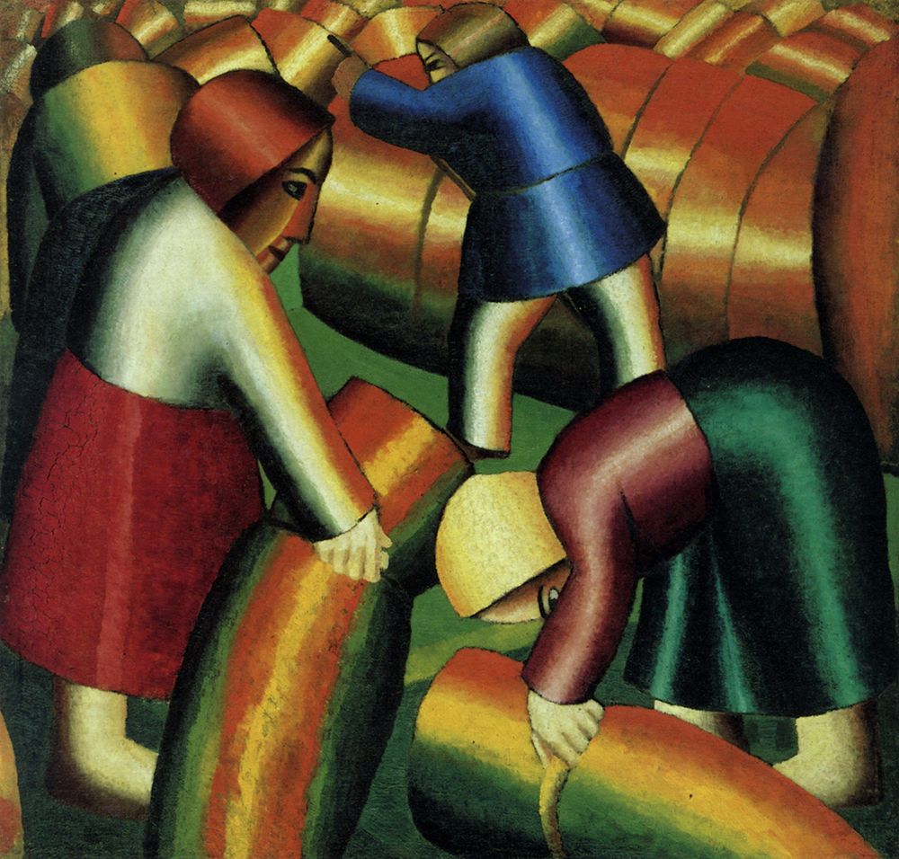 Taking in the Rye 1912 art print by Kazimir Malevich for $57.95 CAD
