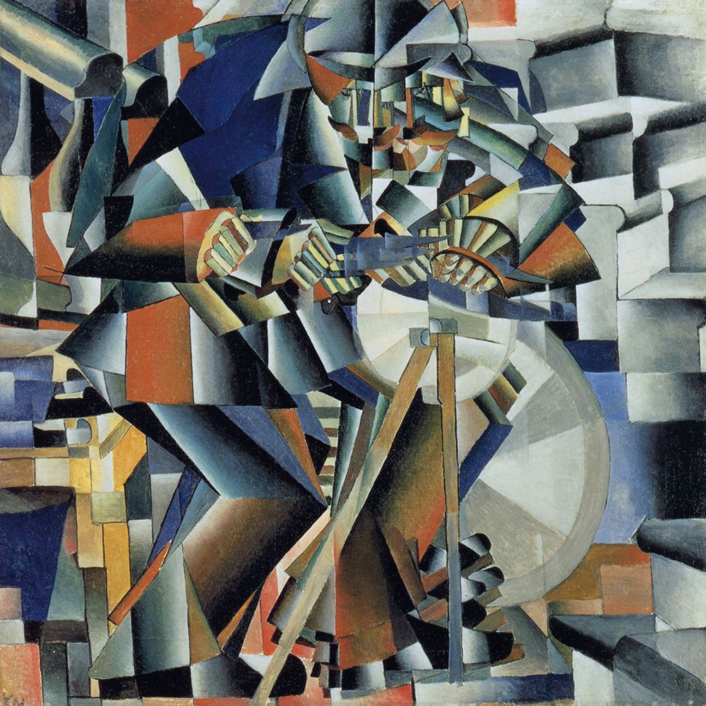 The Knife Grinder 1912 art print by Kazimir Malevich for $57.95 CAD