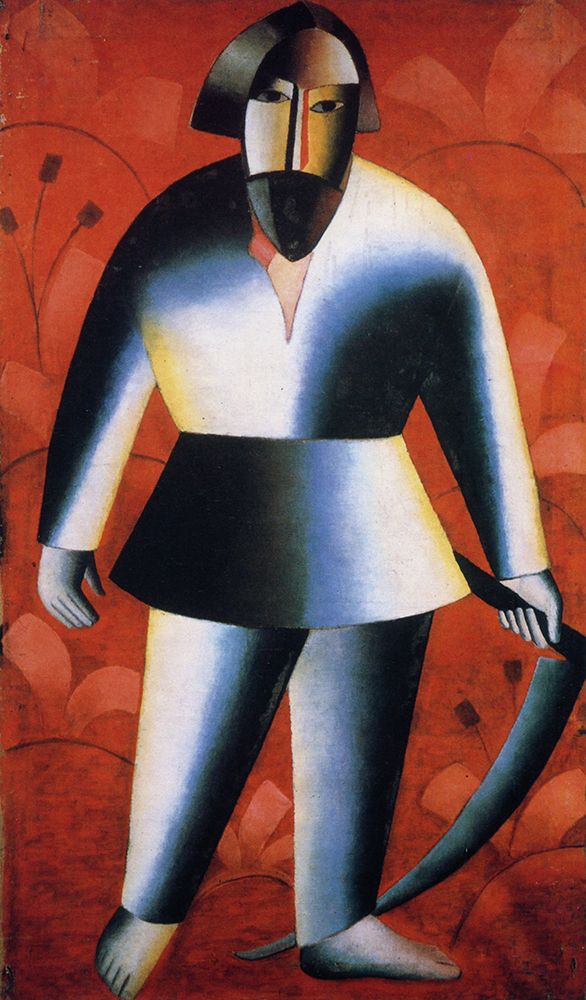 The Mower 1912 art print by Kazimir Malevich for $57.95 CAD