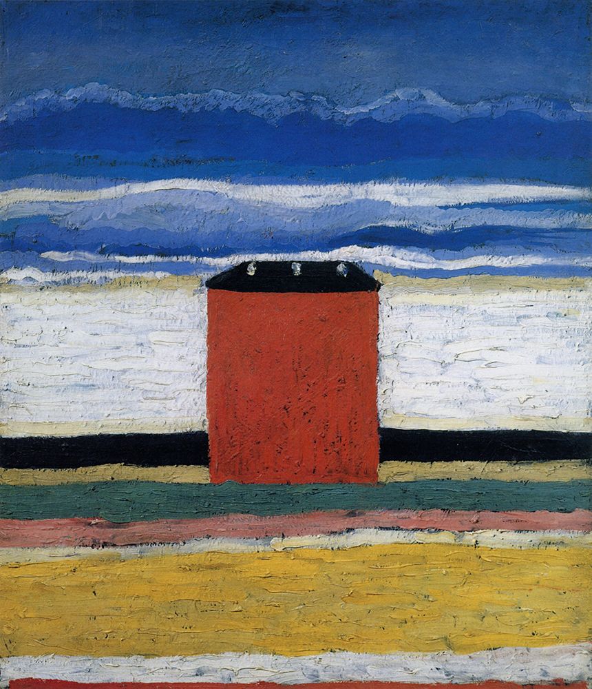 The Red House ca 1928 art print by Kazimir Malevich for $57.95 CAD