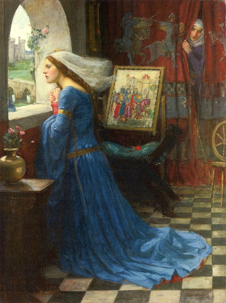 Fair Rosamund 1916 art print by John William Waterhouse for $57.95 CAD