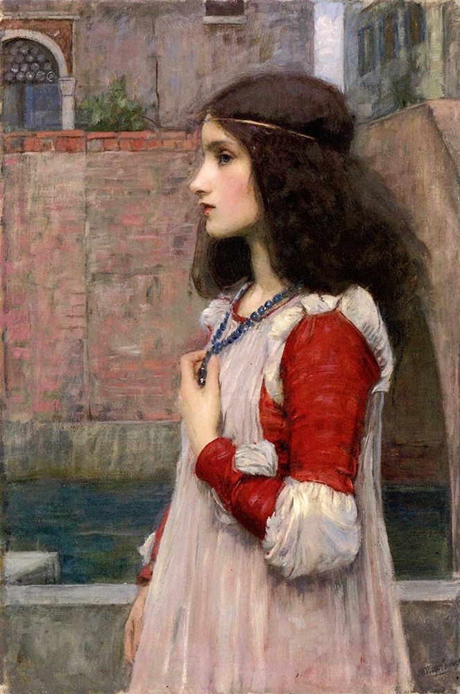 Juliet 1898 art print by John William Waterhouse for $57.95 CAD