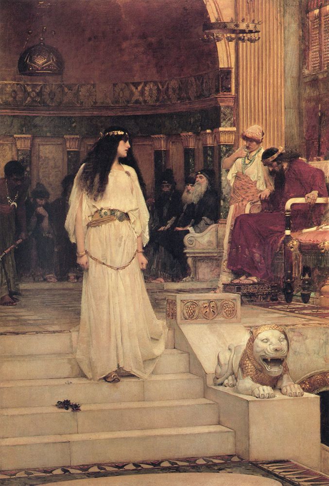 Mariamne 1887 art print by John William Waterhouse for $57.95 CAD