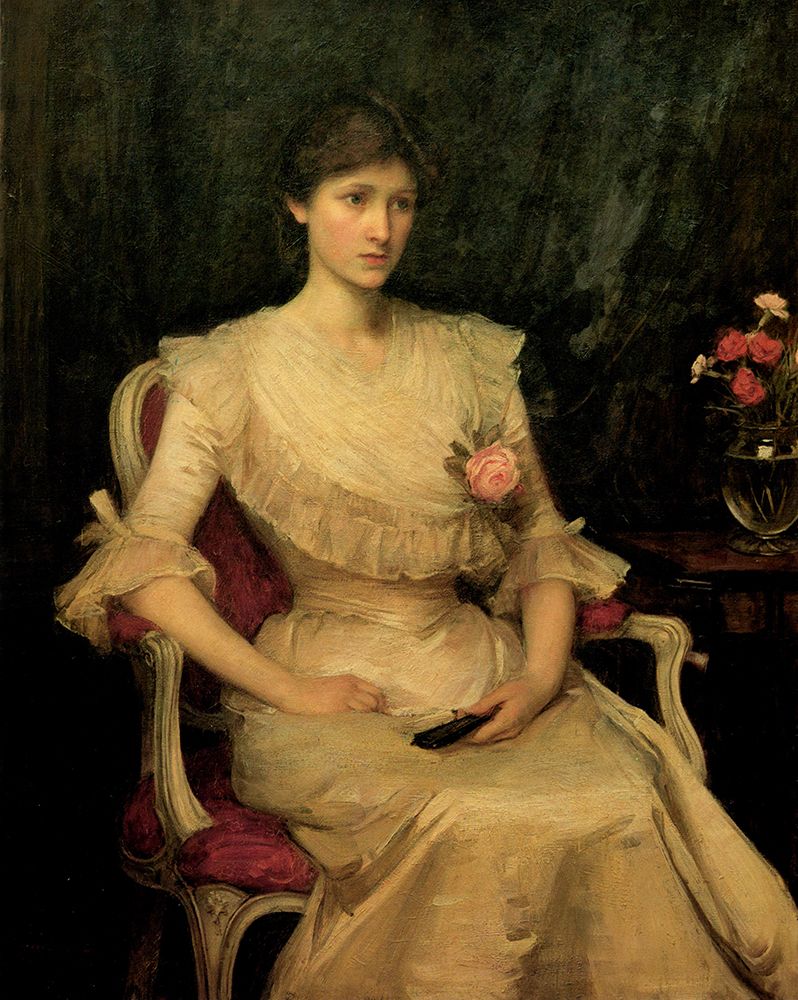 Miss Margaret Henderson 1900 art print by John William Waterhouse for $57.95 CAD