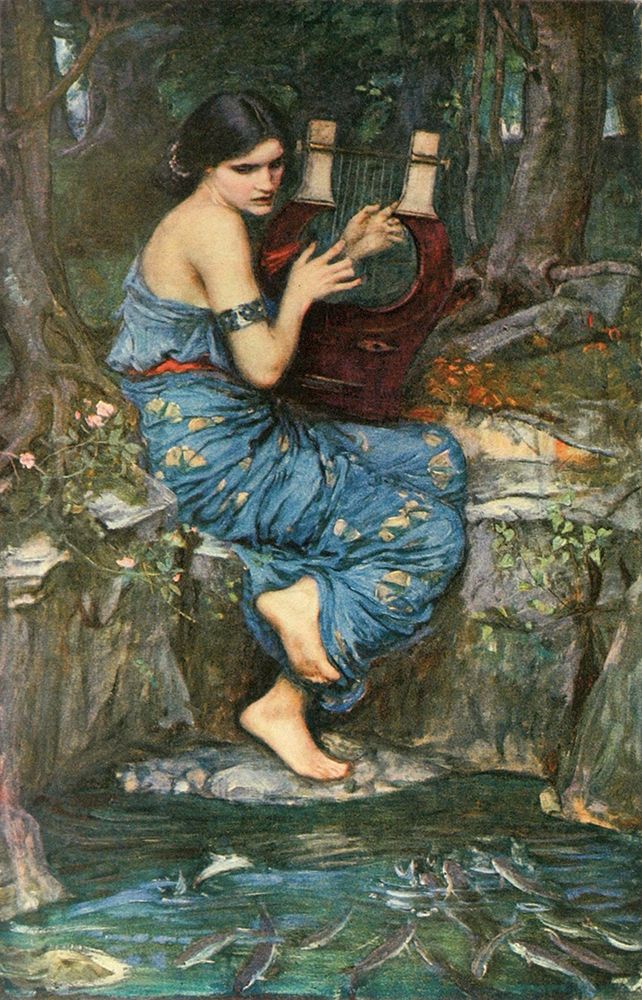 The Charmer 1911 art print by John William Waterhouse for $57.95 CAD