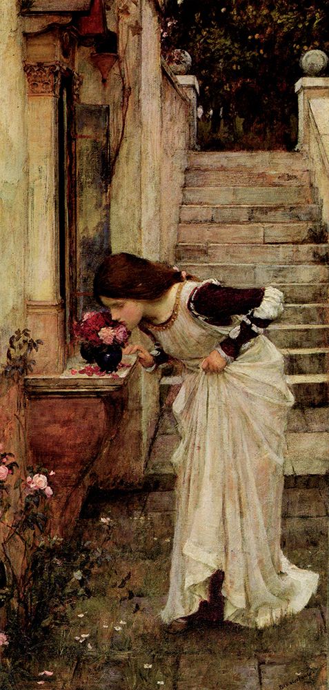 The Shrine 1895 art print by John William Waterhouse for $57.95 CAD