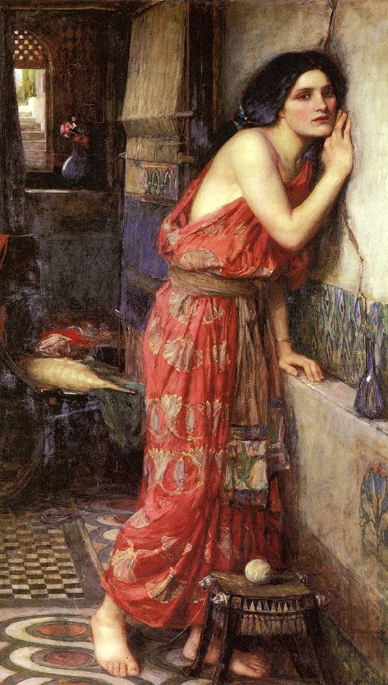 Thisbe 1909 art print by John William Waterhouse for $57.95 CAD