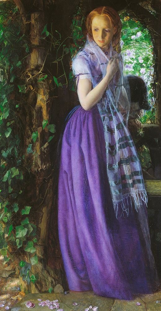 April Love 1855 art print by Arthur Hughes for $57.95 CAD