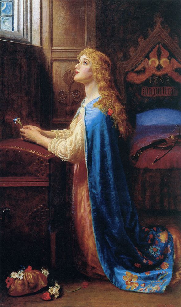 Forget me Not 1901 art print by Arthur Hughes for $57.95 CAD