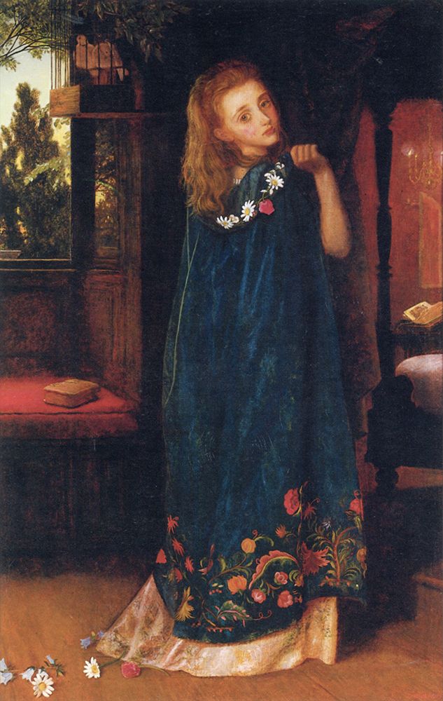 Good Night 1865 art print by Arthur Hughes for $57.95 CAD