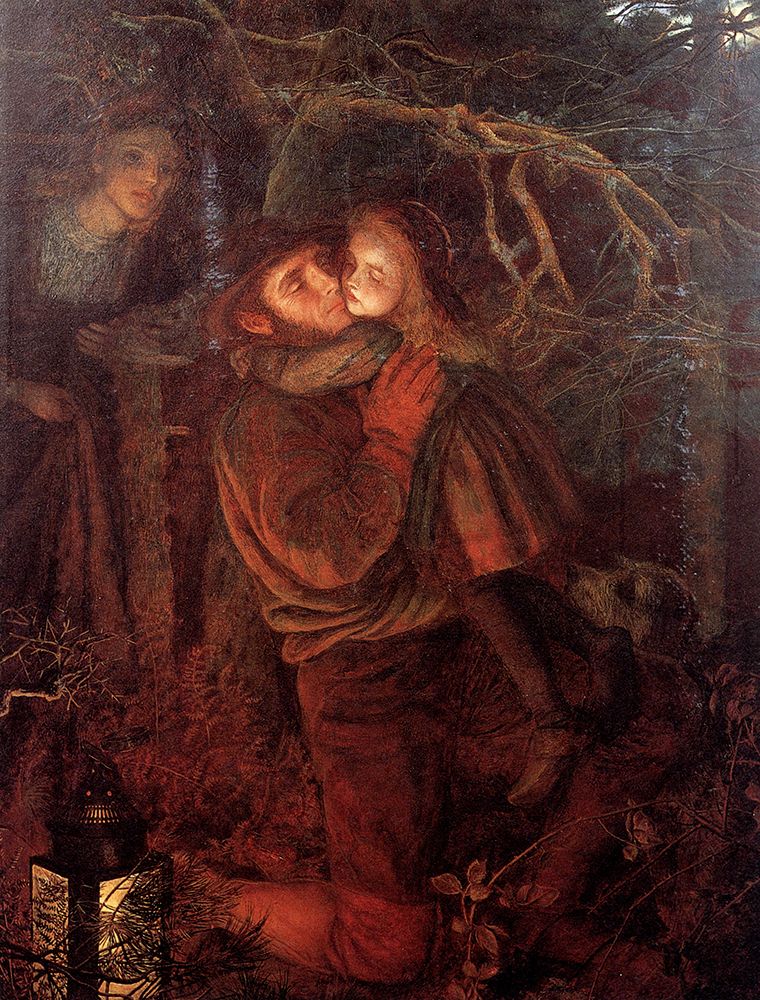 The Lost Child 1866 art print by Arthur Hughes for $57.95 CAD
