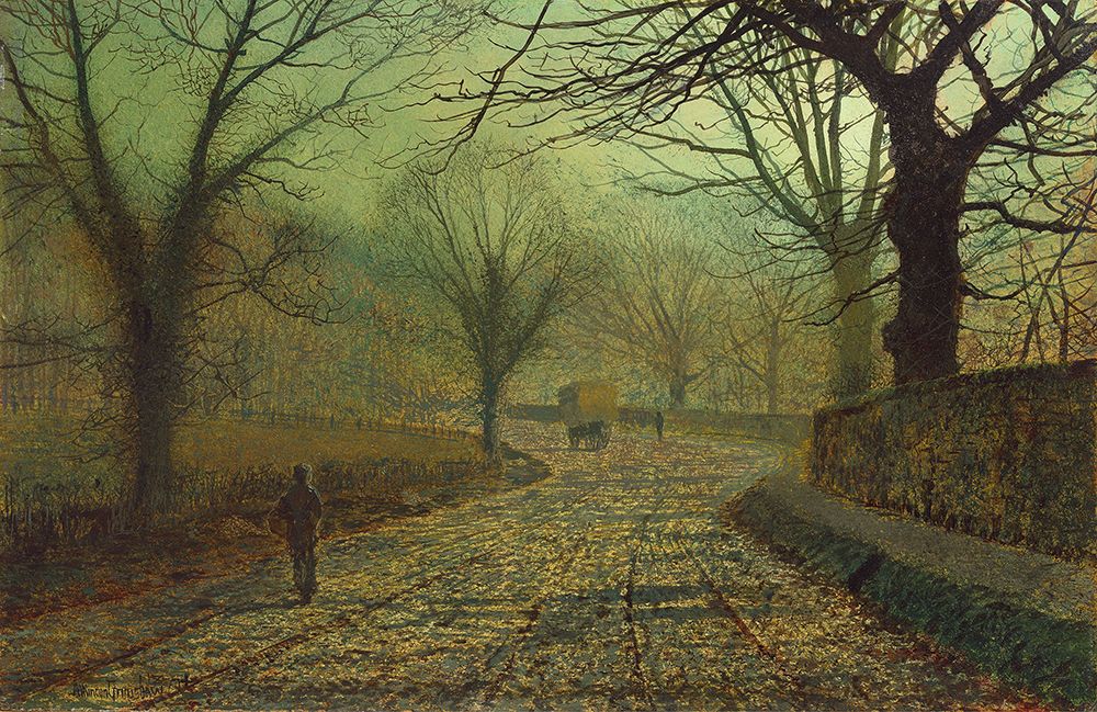 Stapleton Park, near Pontefract 1877 art print by John Atkinson Grimshaw for $57.95 CAD