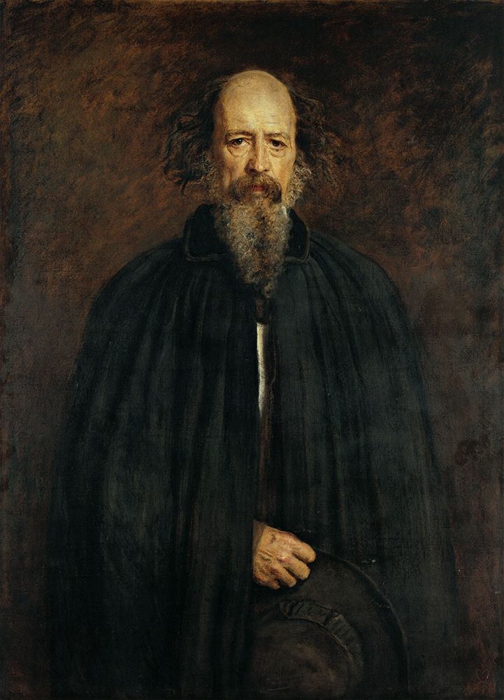 Alfred Tennyson 1881 art print by John Everett Millais for $57.95 CAD