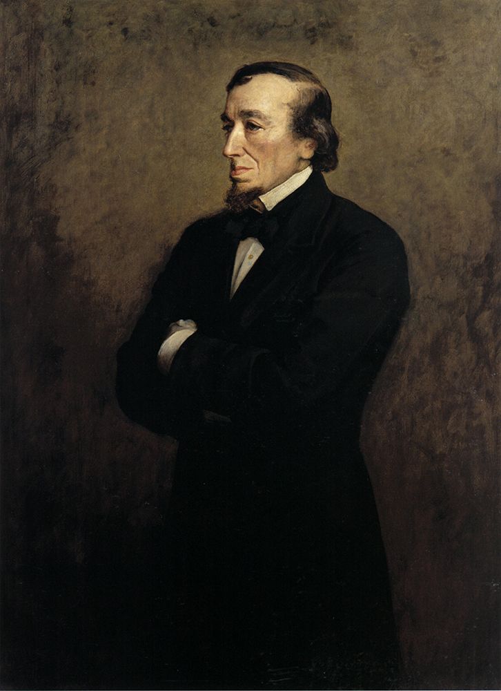 Benjamin Disraeli 1881 art print by John Everett Millais for $57.95 CAD