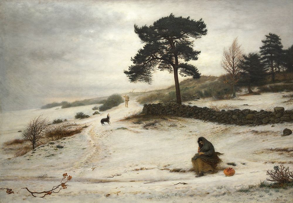 Blow Blow Thou Winter Wind 1892 art print by John Everett Millais for $57.95 CAD