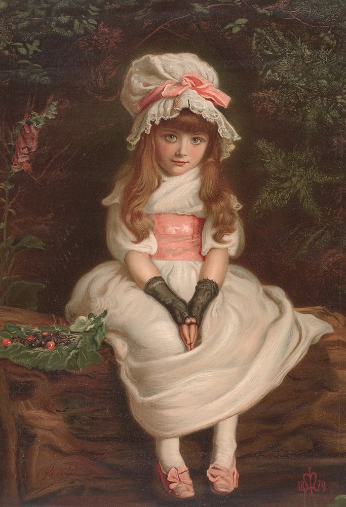 Cherry Ripe 1879 art print by John Everett Millais for $57.95 CAD