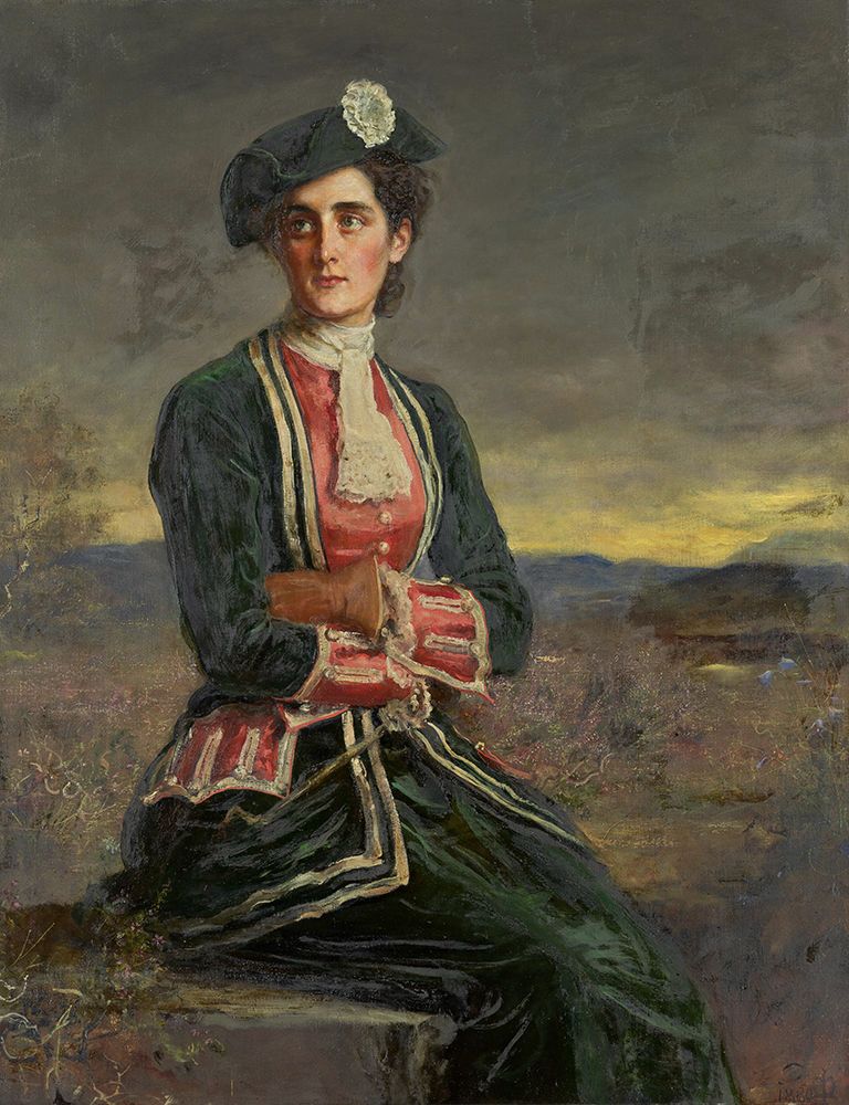 Diana Vernon 1880 art print by John Everett Millais for $57.95 CAD