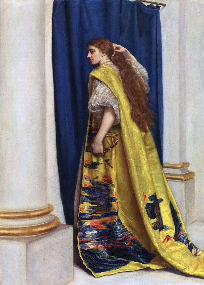 Esther 1863 art print by John Everett Millais for $57.95 CAD
