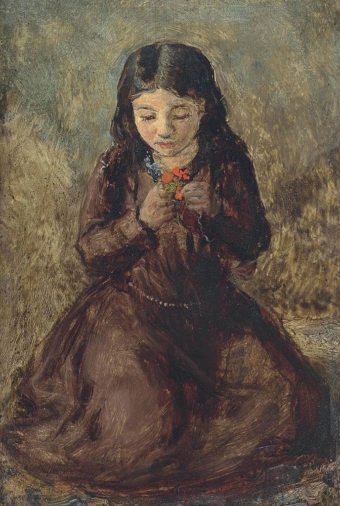 Florence Pobby Thomas ca 1850 art print by John Everett Millais for $57.95 CAD