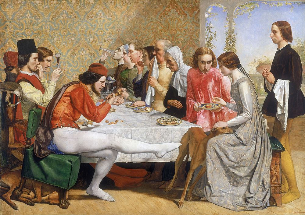 Isabella 1849 art print by John Everett Millais for $57.95 CAD