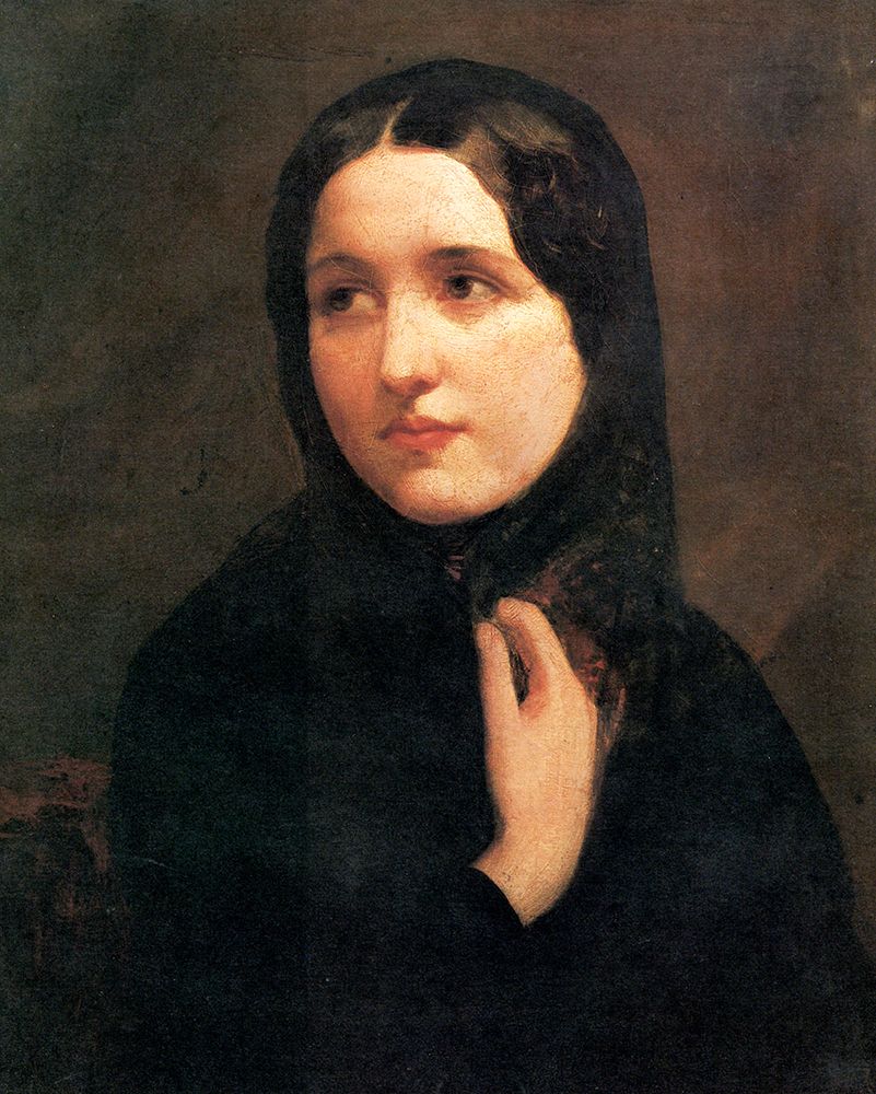 Miss Anne Ryan ca 1853 art print by John Everett Millais for $57.95 CAD