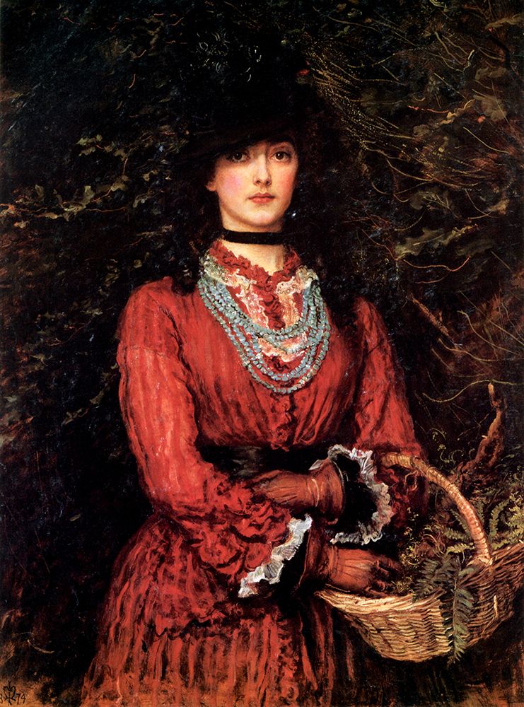 Miss Eveleen Tennant 1874 art print by John Everett Millais for $57.95 CAD