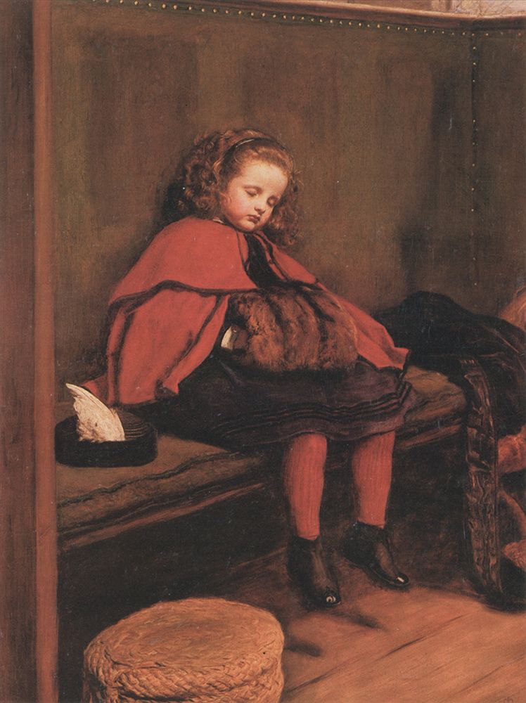My Second Sermon 1864 art print by John Everett Millais for $57.95 CAD