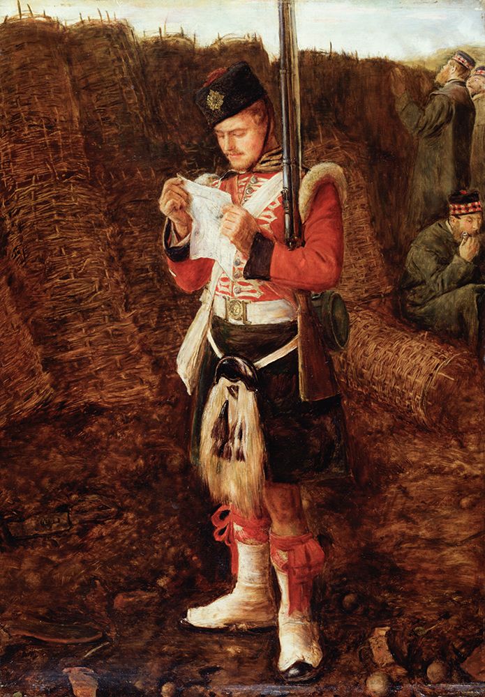 News from Home 1856 art print by John Everett Millais for $57.95 CAD