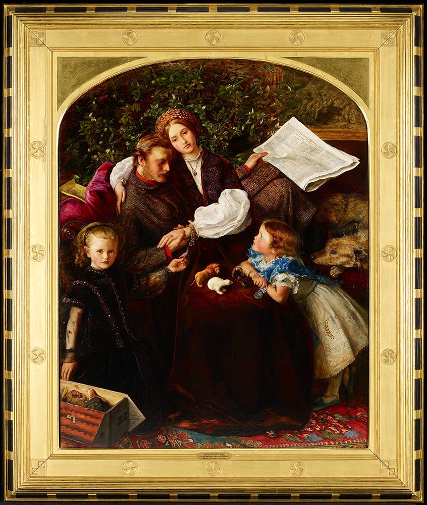 Peace Concluded 1856 Framed art print by John Everett Millais for $57.95 CAD