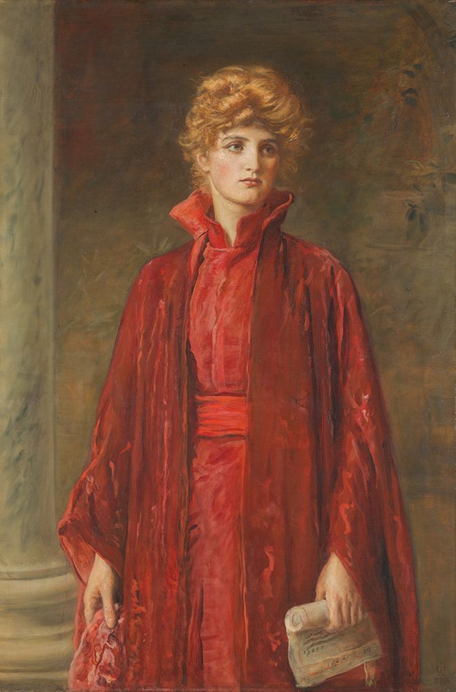 Portia 1886 art print by John Everett Millais for $57.95 CAD