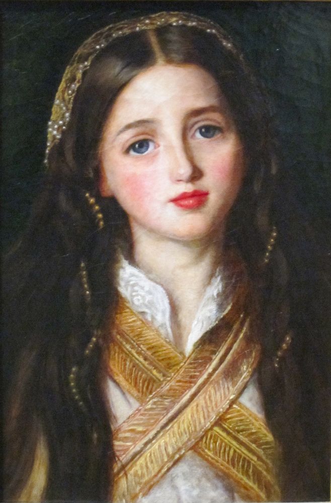 Portrait of Alice Gray 1858 art print by John Everett Millais for $57.95 CAD