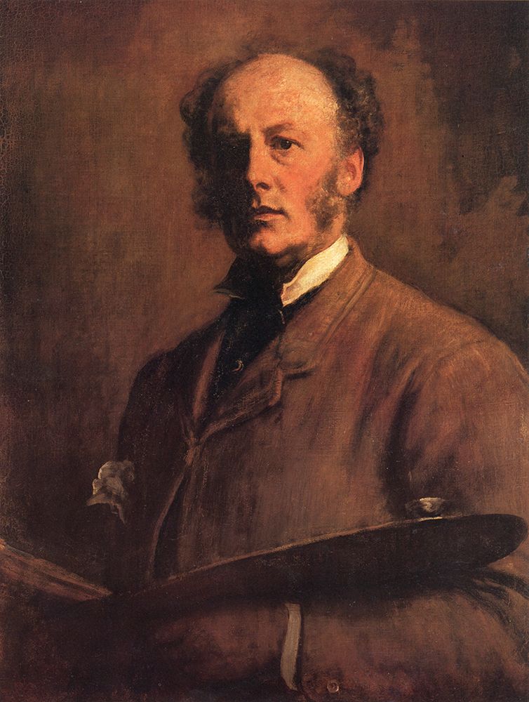 Self-portrait 1880 art print by John Everett Millais for $57.95 CAD