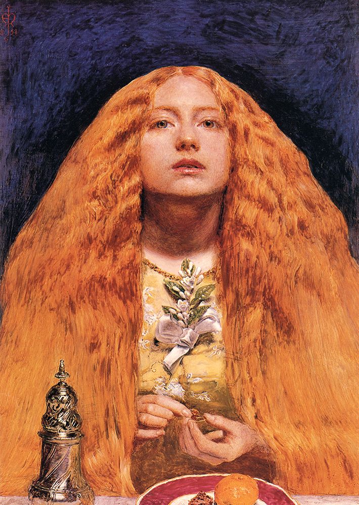 The Bridesmaid 1851 art print by John Everett Millais for $57.95 CAD