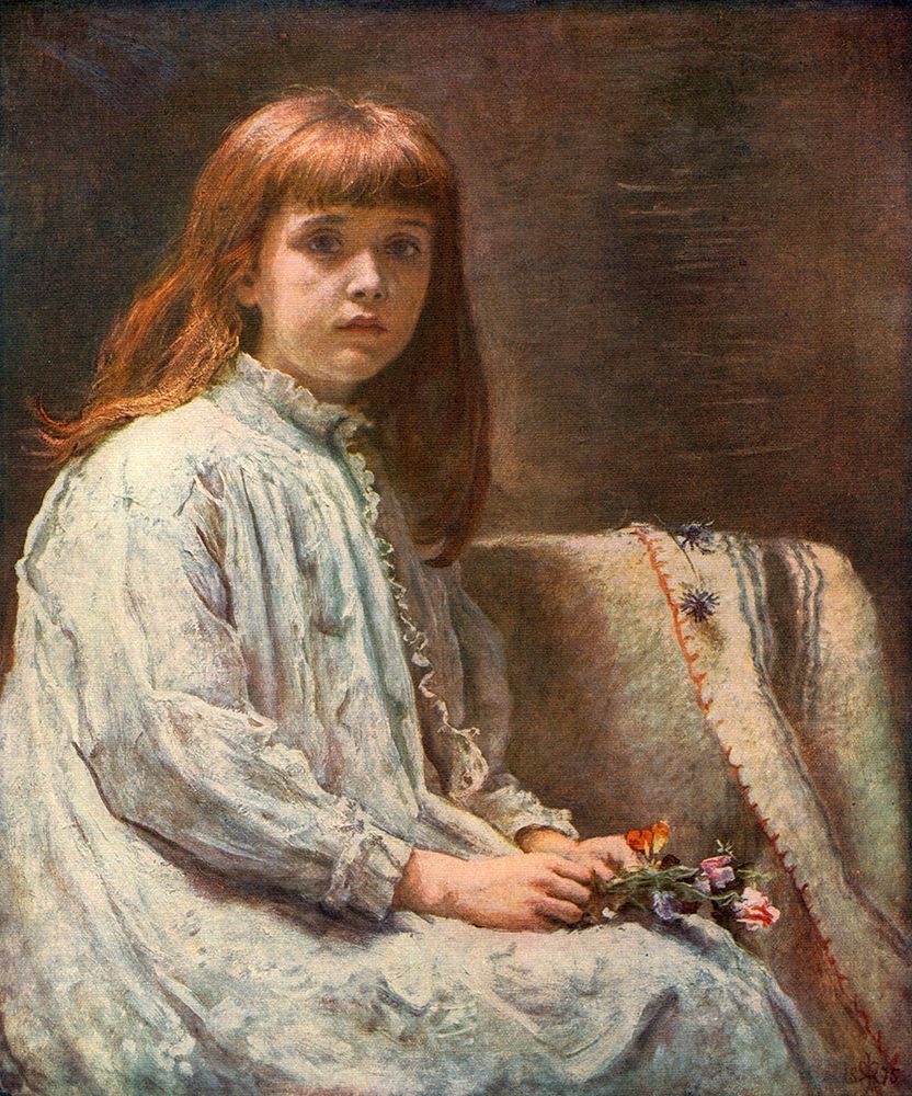 The Convalescent 1875 art print by John Everett Millais for $57.95 CAD