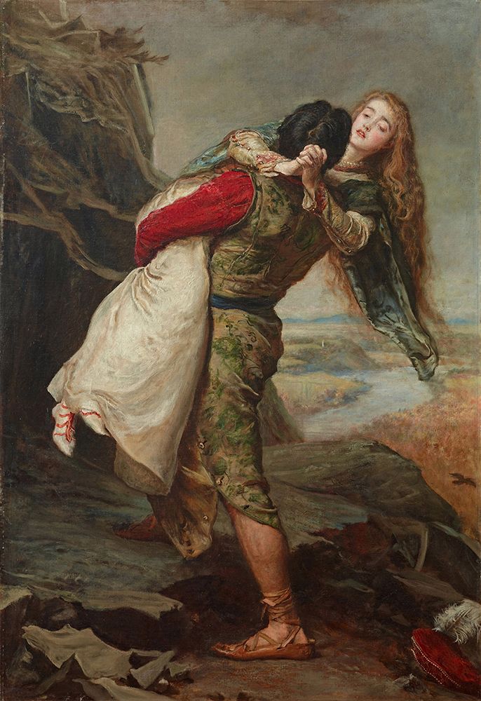The Crown of Love 1875 art print by John Everett Millais for $57.95 CAD