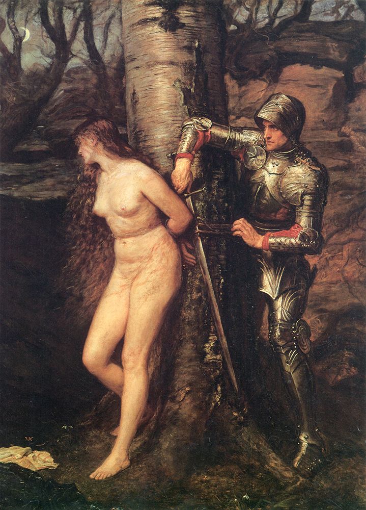 The Knight Errant 1870 art print by John Everett Millais for $57.95 CAD