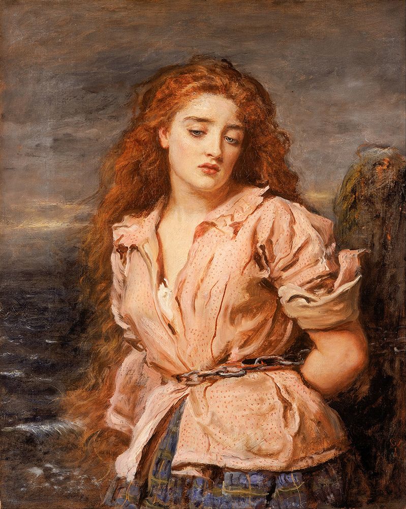 The Martyr of the Solway 1887 art print by John Everett Millais for $57.95 CAD