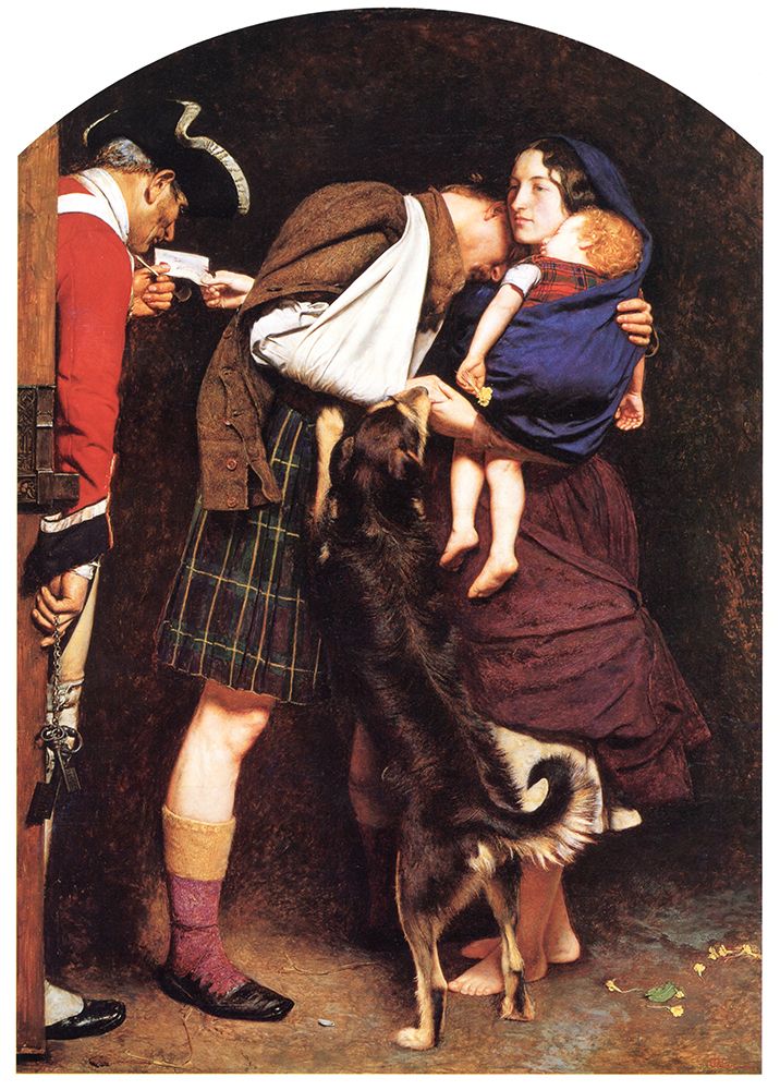 The Order of Release 1853 art print by John Everett Millais for $57.95 CAD