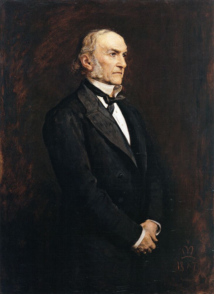 The Right Hon W.E. Gladstone MP 1878 art print by John Everett Millais for $57.95 CAD